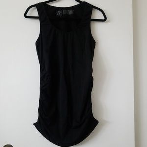 Black Nylon Maternity Tank